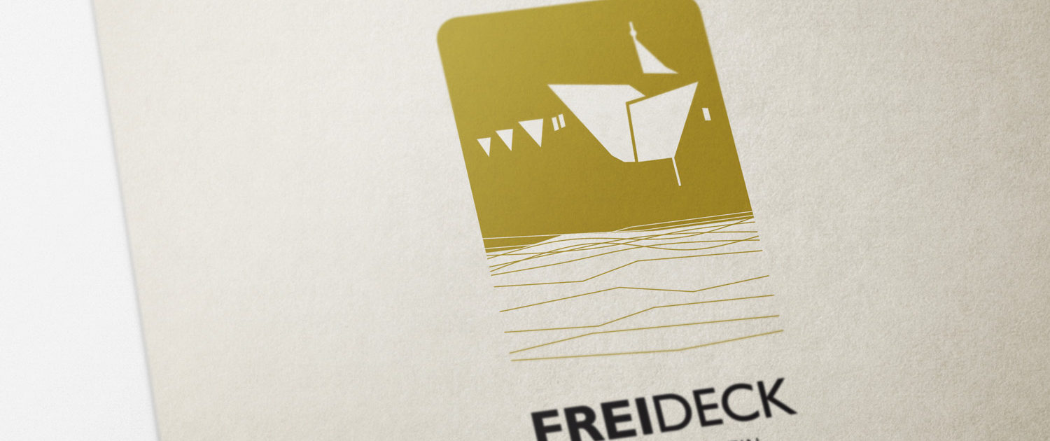 Corporate Design und Immobilienmarketing für »Freideck«