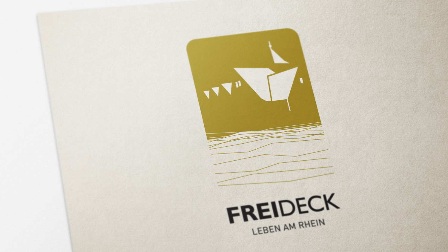 Corporate Design und Immobilienmarketing für »Freideck«