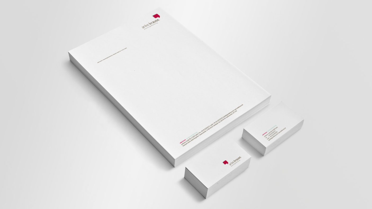 Dramaturgin: Corporate Design Briefbogen
