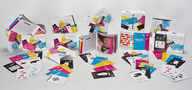 „Press ahead" ist ein Kartenspiel dass sich mit Themen aus dem Bereich Grafik Design / Drucktechnologie beschäftigt.