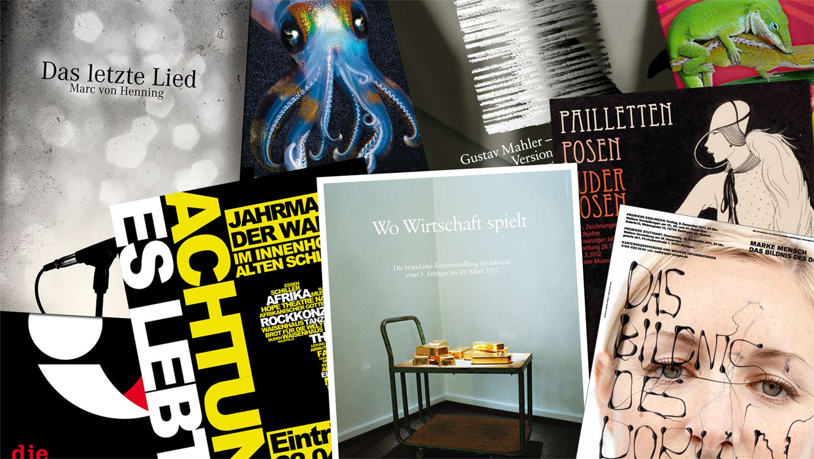 Der Grafik Design Wettbewerb sucht kreative Plakate, die für kulturelle Veranstaltungen im Stadtraum werben.
