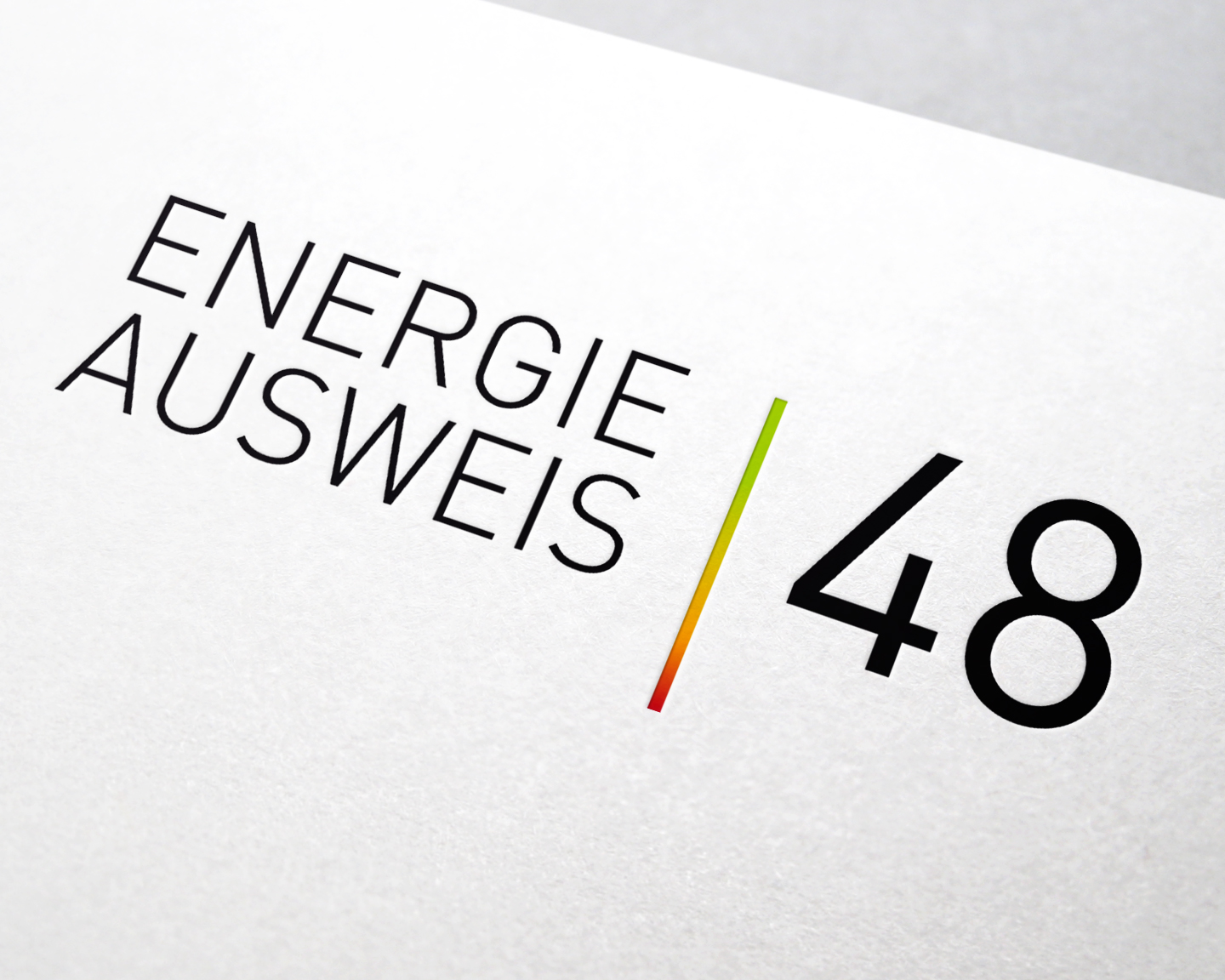 Corporate Design für Energieausweis
