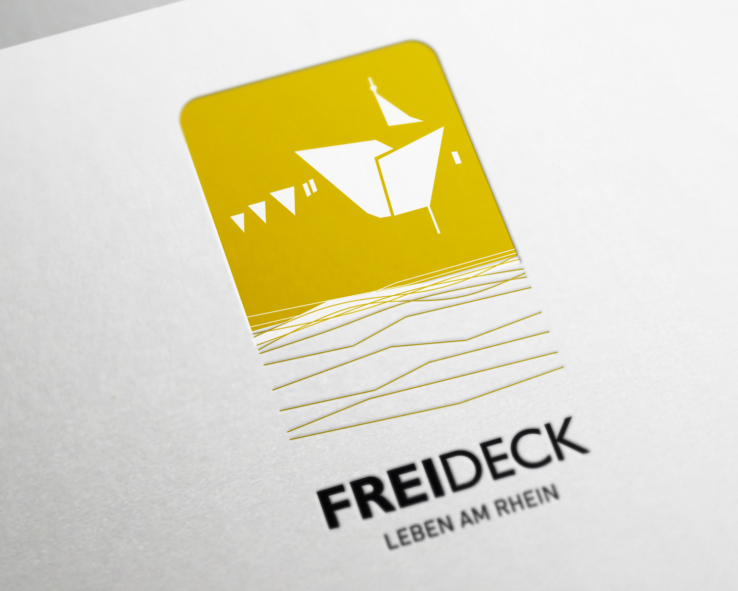 Corporate Design und Immobilienmarketing für »Freideck«